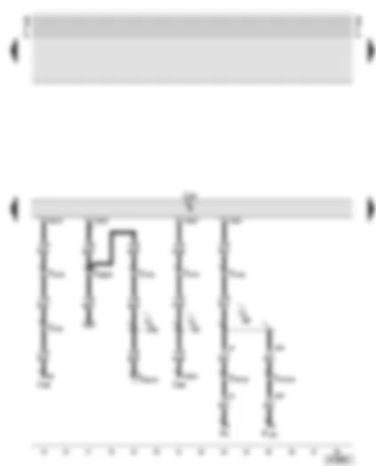 Wiring Diagram  AUDI A6 2005 - Navigation operating electronics control unit - diagnosis