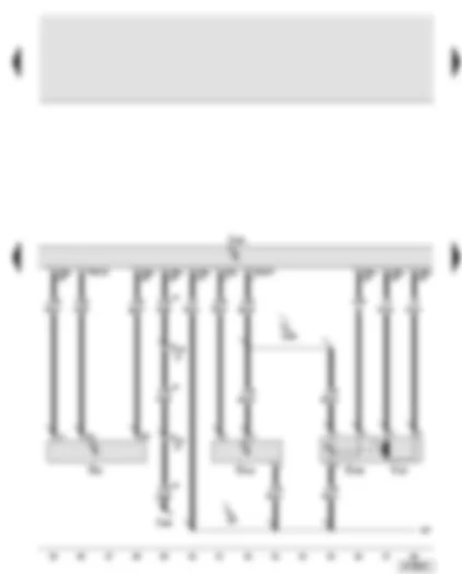 Wiring Diagram  AUDI A6 2006 - Engine control unit - charge air pressure sender - fuel pressure sender for low pressure - intake manifold flap potentiometer - intake manifold flap motor