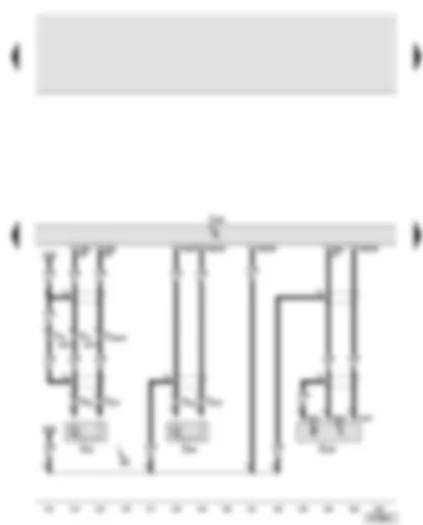Wiring Diagram  AUDI A6 2006 - Engine control unit - Hall sender 2 - knock sensors