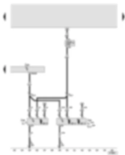 Wiring Diagram  AUDI A6 2006 - Engine control unit - radiator fan