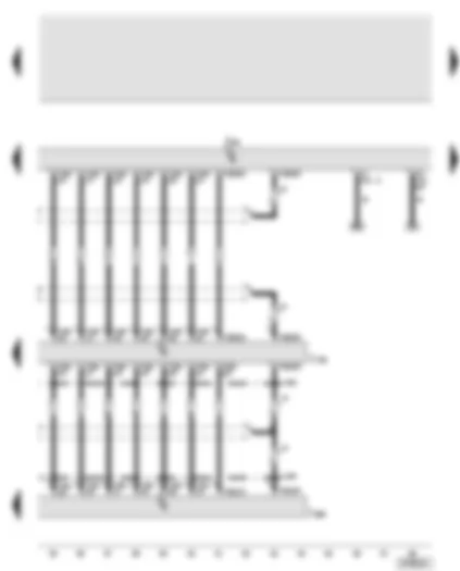 Wiring Diagram  AUDI A6 2005 - Navigation system with CD drive control unit - display unit for front information display and operating unit control unit - display and operating unit change-over unit