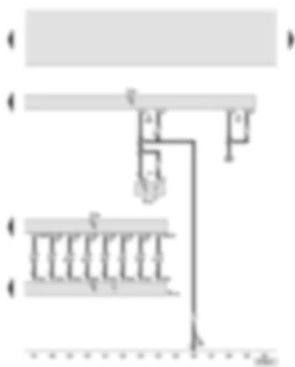 Wiring Diagram  AUDI A6 2005 - Navigation system with CD drive control unit - traffic data aerial - navigation system aerial - chip card reader control unit
