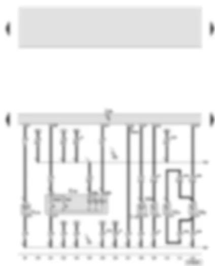 Wiring Diagram  AUDI A6 2005 - Driver door control unit - central locking deadlock function warning lamp - driver side interior locking switch - driver door opener illumination - driver side door warning lamp - front left entry light