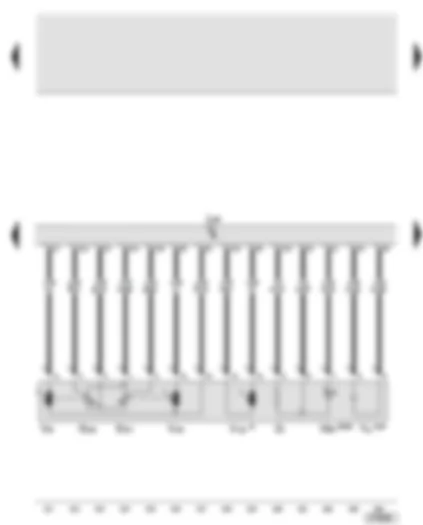 Wiring Diagram  AUDI A6 2005 - Front passenger door control unit - front passenger side mirror adjustment - front passenger side fold-in mirror motor - front passenger side entry light in exterior mirror - front passenger side automatic anti-dazzle exterior mirror - front passenger side heated exterior mirror