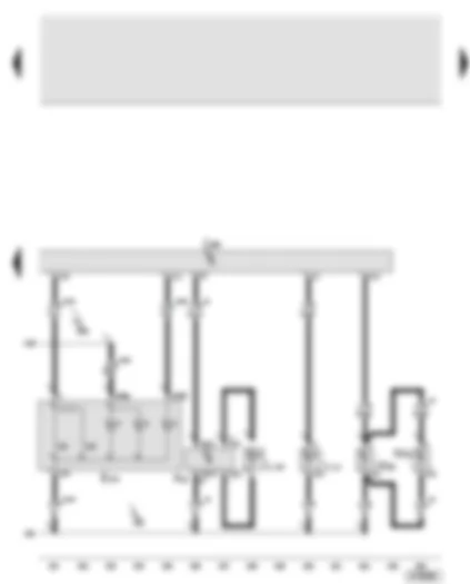 Wiring Diagram  AUDI A6 2005 - Rear right door control unit - rear right door ambient lighting bulb - rear right entry light - rear right door warning lamp - rear right door opener illumination