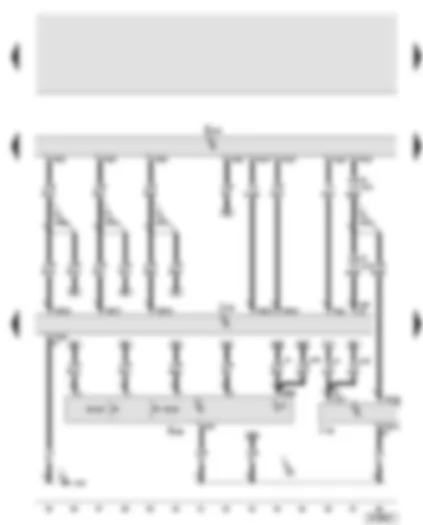 Wiring Diagram  AUDI A6 2006 - Entry and start authorisation switch - entry and start authorisation control unit - entry and start authorisation button