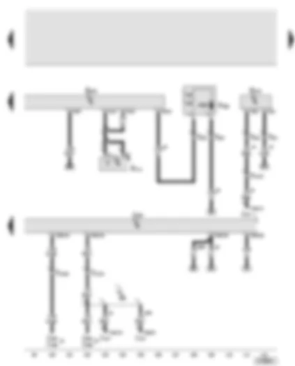 Wiring Diagram  AUDI A6 2006 - Entry and start authorisation switch - entry and start authorisation control unit