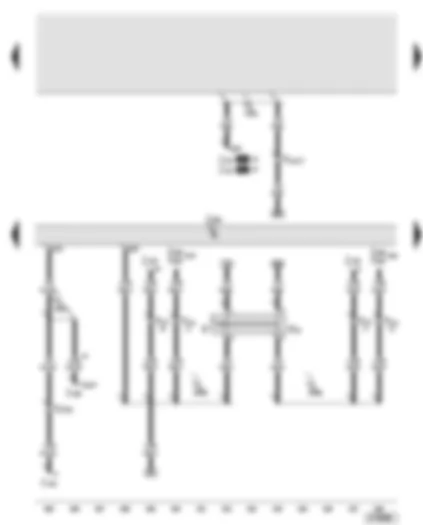 Wiring Diagram  AUDI A6 2006 - Convenience system central control unit - brake light switch