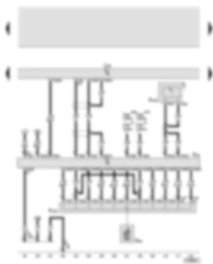 Wiring Diagram  AUDI A6 2005 - Navigation system with CD drive control unit - telephone transmitter and receiver unit - telephone bracket
