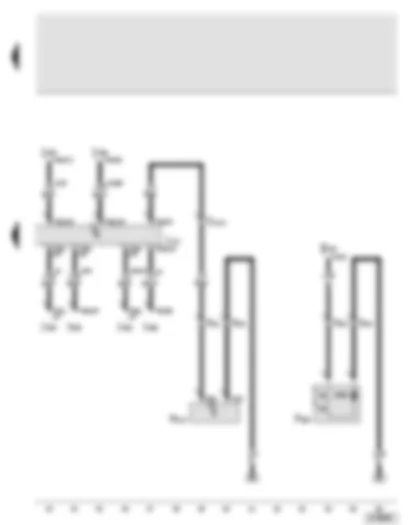 Wiring Diagram  AUDI A6 2005 - Automatic gearbox control unit - selector lever lock solenoid - gear selector position P switch