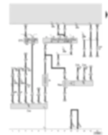Wiring Diagram  AUDI A6 2006 - Battery - energy management control unit - battery isolation igniter - fuses