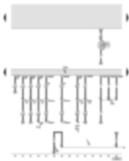 Wiring Diagram  AUDI A6 2006 - Engine control unit