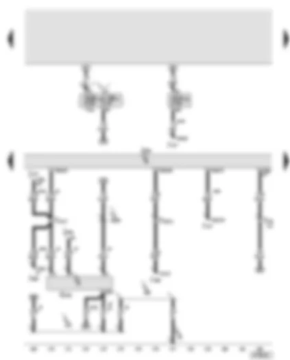 Wiring Diagram  AUDI A6 2006 - Engine control unit - clutch position sender