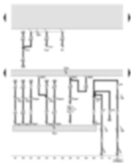Wiring Diagram  AUDI A6 2005 - Special vehicle control unit - tachograph