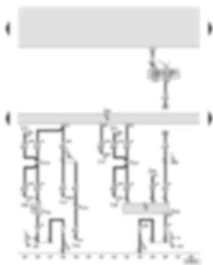 Wiring Diagram  AUDI A6 2005 - Simos control unit - clutch pedal switch for engine start - clutch position sender