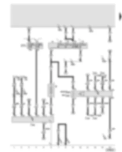 Wiring Diagram  AUDI A6 2006 - Battery - energy management control unit - battery cut-off relay - fuse