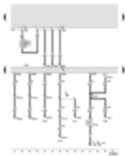 Wiring Diagram  AUDI A6 2005 - Diesel direct injection system control unit - clutch pedal switch for engine start
