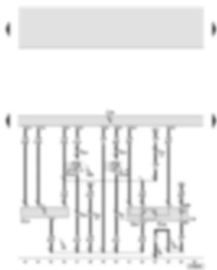 Wiring Diagram  AUDI A6 2005 - Climatronic control unit - centre left and right vent sensor - front left and right seat temperature sender - sunlight penetration photosensor