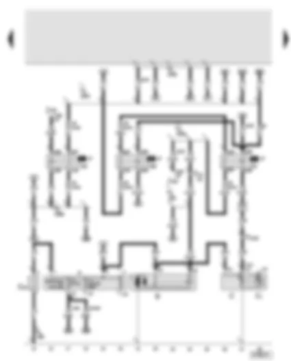 Wiring Diagram  AUDI A6 2005 - Starter - alternator - terminal 15 voltage supply relay - starter motor relay - suppression filter