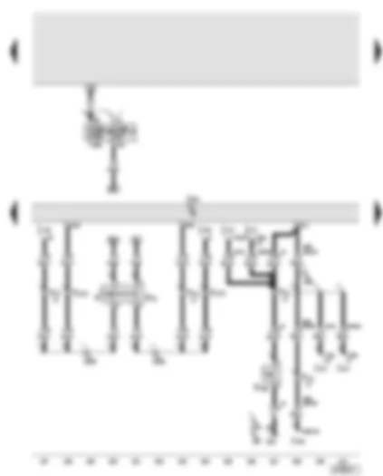 Wiring Diagram  AUDI A6 2005 - Simos control unit - clutch pedal switch for engine start - brake light switch - clutch pedal switch
