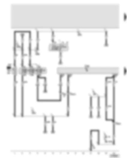 Wiring Diagram  AUDI A6 2005 - Driver door control unit - fuses