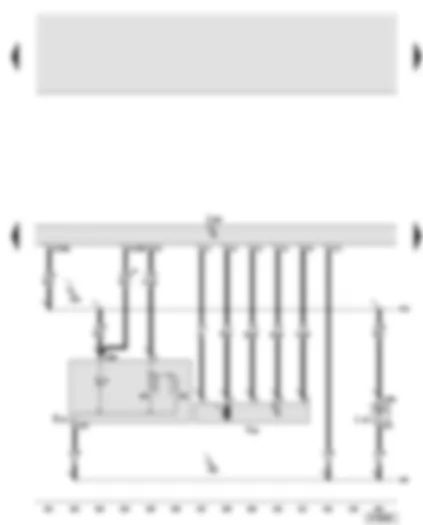 Wiring Diagram  AUDI A6 2005 - Rear left door control unit - rear left window regulator switch - in door - rear left ashtray illumination bulb - rear left window regulator motor