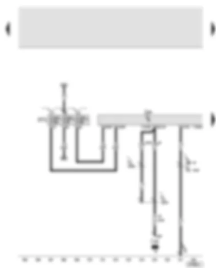 Wiring Diagram  AUDI A6 2005 - Convenience system central control unit - fuses