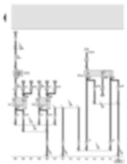 Wiring Diagram  AUDI A6 2006 - Rear roller blind switch - cigarette lighter - rear cigarette lighter