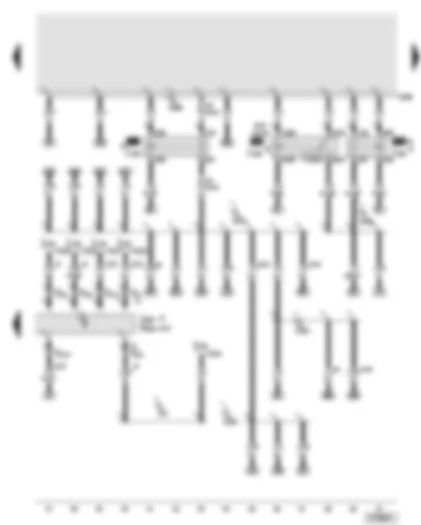 Wiring Diagram  AUDI A6 2006 - Terminal 15 voltage supply relay - terminal 75x voltage supply relay