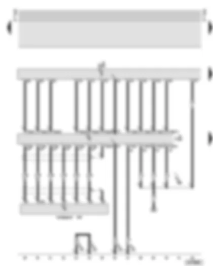 Wiring Diagram  AUDI A6 2000 - Flashing blue light signal system