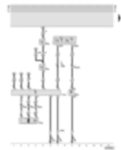 Wiring Diagram  AUDI A6 2000 - Cruise control system