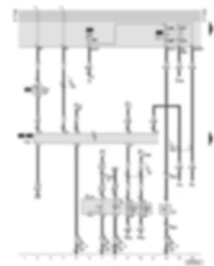 Wiring Diagram  AUDI A6 2000 - Taxi - alarm system control unit