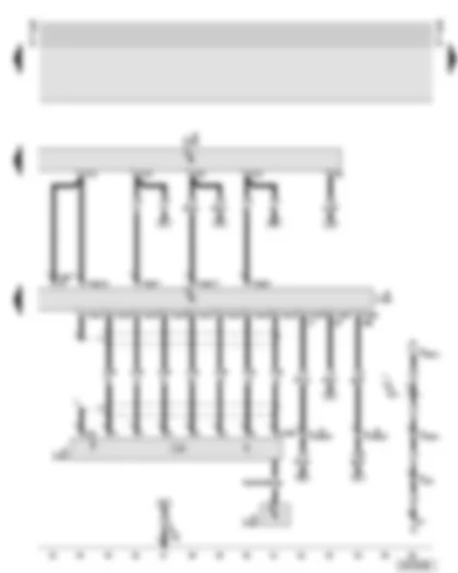 Wiring Diagram  AUDI A6 2002 - Flashing blue light signal system - transmitter and receiver unit