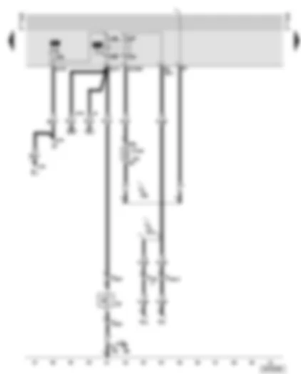 Wiring Diagram  AUDI A6 2002 - Horn - connection for external equipment
