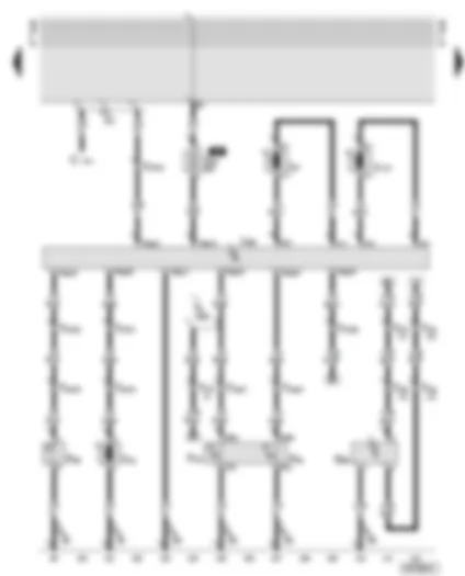 Wiring Diagram  AUDI A6 2002 - Engine cooling for petrol engines - 2.7 litre bi-turbo engine - ARE