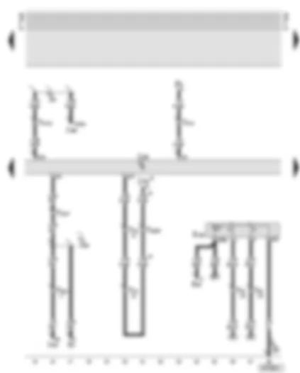 Wiring Diagram  AUDI A6 2002 - Central locking control unit - interior locking switch on driver