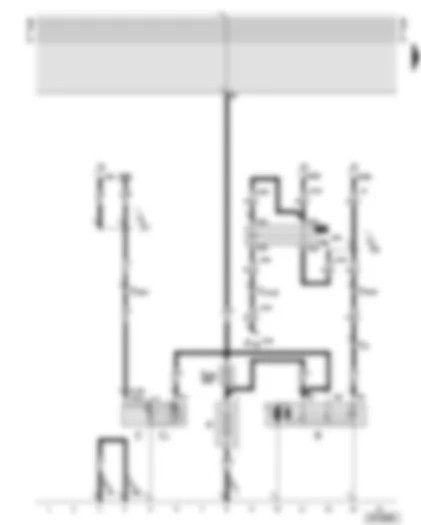 Wiring Diagram  AUDI A6 2004 - Battery - starter - alternator - starter inhibitor relay
