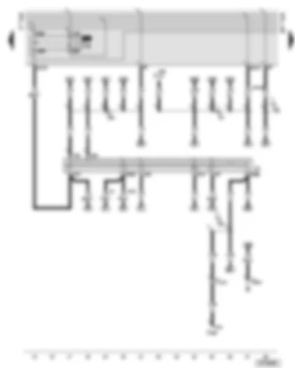 Wiring Diagram  AUDI A6 2002 - Ignition/starter switch - X contact relief relay