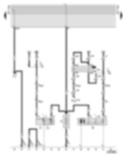 Wiring Diagram  AUDI A6 2001 - Battery - starter - alternator - starter inhibitor relay