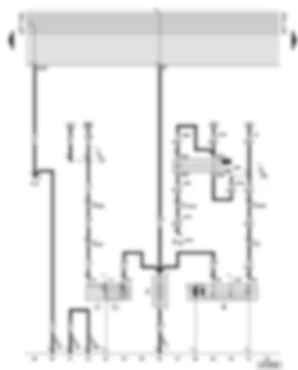 Wiring Diagram  AUDI A6 2002 - Battery - starter - alternator - starter inhibitor relay