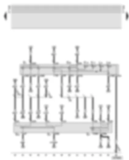 Wiring Diagram  AUDI A6 2001 - Lighting switch - left steering column switch - front and rear fog light switch