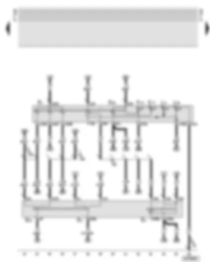 Wiring Diagram  AUDI A6 2002 - Lighting switch - left steering column switch - front and rear fog light switch