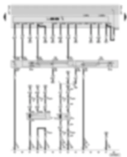 Wiring Diagram  AUDI A6 2001 - Windscreen washer/wiper system
