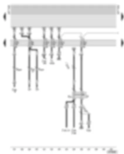 Wiring Diagram  AUDI A6 2003 - Fuse box - heated exterior mirror - brake light switch