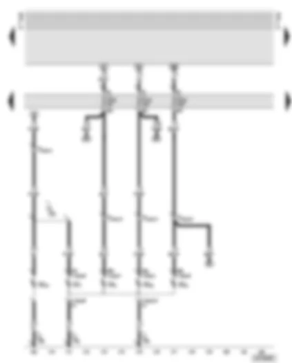Wiring Diagram  AUDI A6 2001 - Fuse box - right headlight