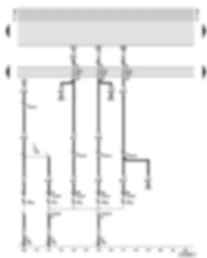 Wiring Diagram  AUDI A6 2000 - Fuse box - right headlight