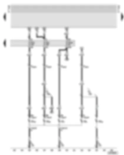 Wiring Diagram  AUDI A6 2002 - Fuse box - left headlight