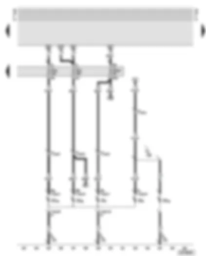 Wiring Diagram  AUDI A6 2000 - Fuse box - left headlight