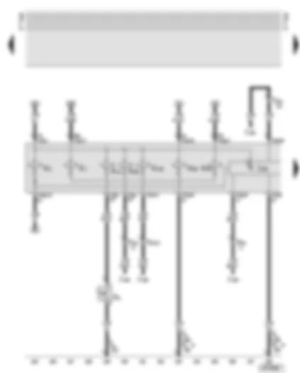 Wiring Diagram  AUDI A6 2000 - Dash panel insert - warning lamp