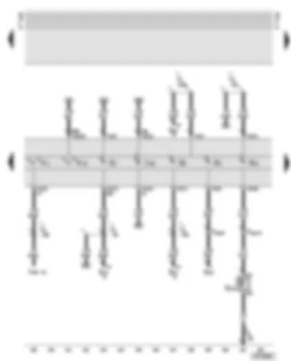 Wiring Diagram  AUDI A6 2001 - Dash panel insert - fuel gauge - coolant temperature gauge - rev. counter - speedometer